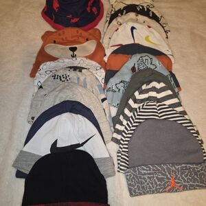 Assorted Baby Beanies with Fun Designs